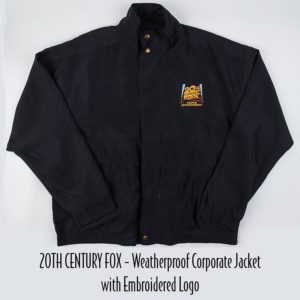11-3 - 20th Century Fox Weatherproof Corporate Jacket with Embroidered Logo