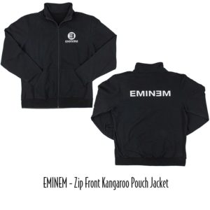 11-5 - EMINEM Zip Front Kangaroo Pouch Jacket