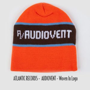 12-19 - ATLANTIC RECORDS - Woven In Logo, Audiovent Band
