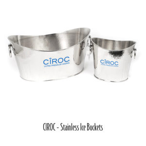 2-11 - CIROC - Stainless Ice Buckets