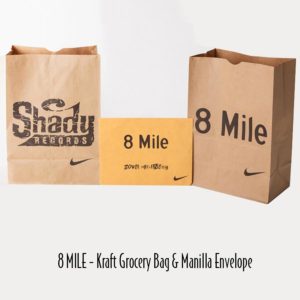 5-6 - 8 MILE - Kraft Grocery Style Bag & Manilla Envelope